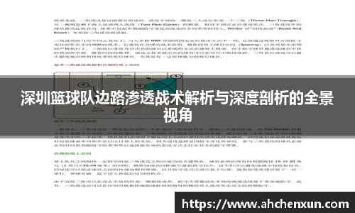 深圳篮球队边路渗透战术解析与深度剖析的全景视角