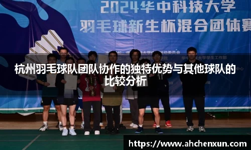 杭州羽毛球队团队协作的独特优势与其他球队的比较分析