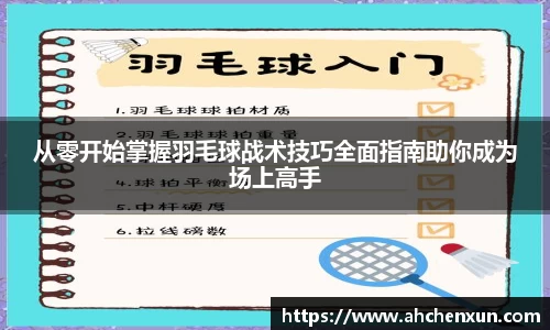 从零开始掌握羽毛球战术技巧全面指南助你成为场上高手