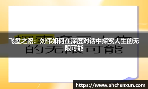 飞盘之路：刘伟如何在深度对话中探索人生的无限可能